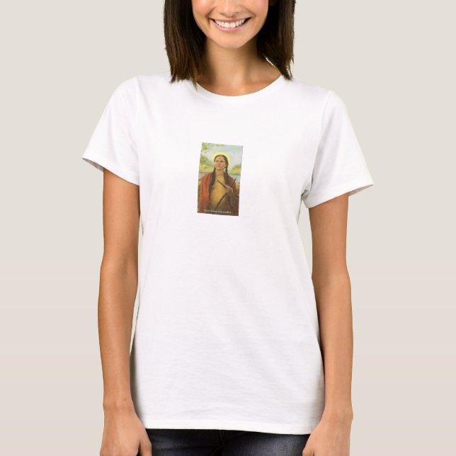Heiliges Kateri Shirt (Vorderseite)
