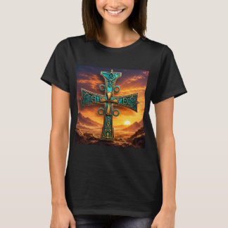 Heiliges Kreuz der Ahnenweisheit – Afrikanische Ku T-Shirt