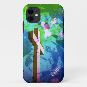 Heiliges Kreuz gestrichen iPhone 11 Hülle