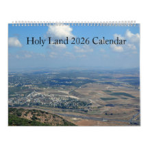Heiliges Land 2026 Wandkalender