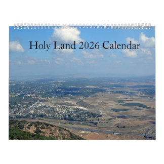 Heiliges Land 2026 Wandkalender
