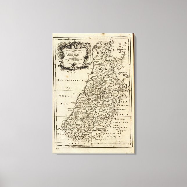 Heiliges Land Leinwanddruck (Vorderseite)