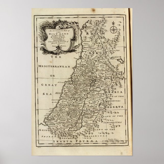 Heiliges Land Poster (Vorne)