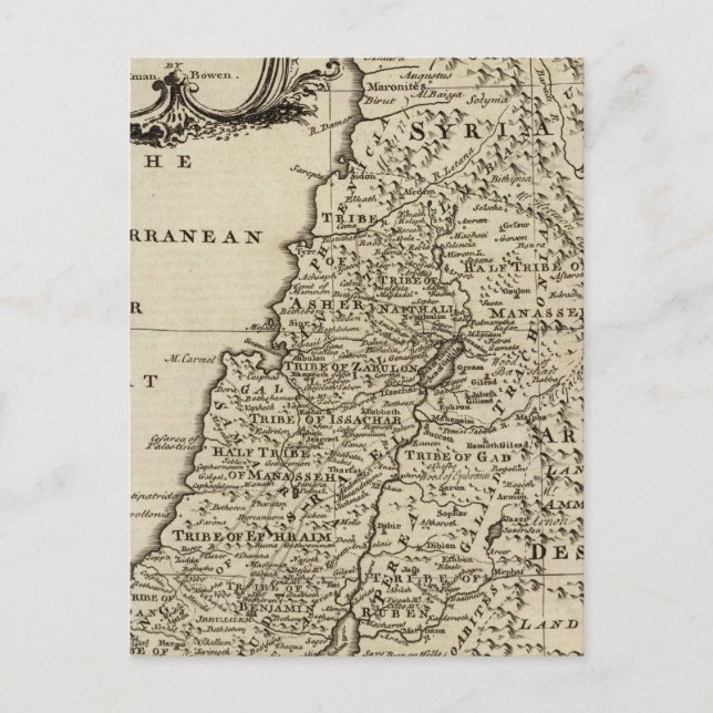 Heiliges Land Postkarte (Vorderseite)