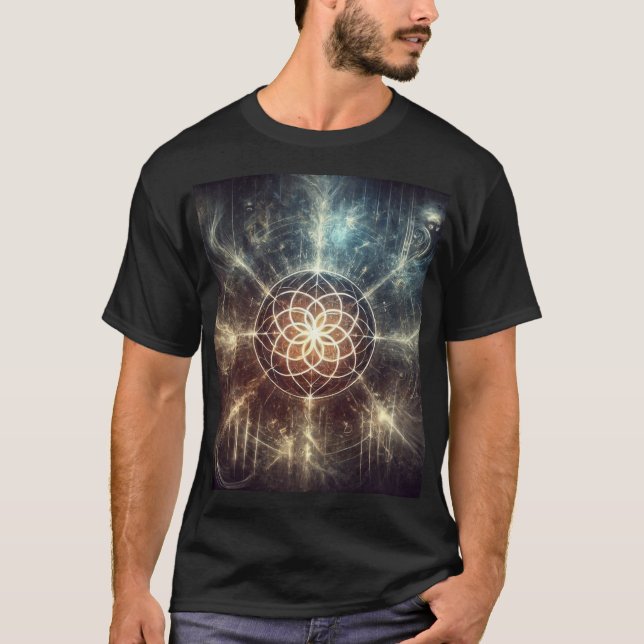 Heiliges Mandala Shirt (Vorderseite)