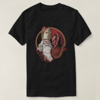Heiliges Nicholas und Krampus