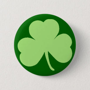 Heiliges Pattys TagesKleeblatt Button