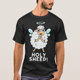 Heiliges Schaf Süßes Tier Wortspiel T-Shirt