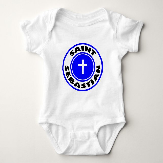 Heiliges Sebastian Baby Strampler (Vorderseite)