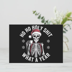 Heiliges Shirt Was ein Jahr Weihnachten Spaß Skele
