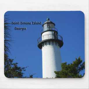 Heiliges Simons Insel Mousepad