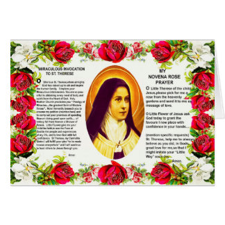Heiliges Therese die kleine Blume von Jesus