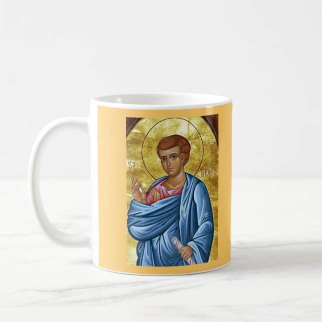 Heiliges Thomas* die Apostel-Schale Tasse (Links)