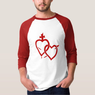 Heiliges u. tadelloses Herz-Shirt T-Shirt