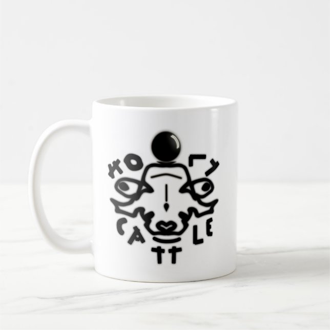 Heiliges Vieh Kaffeetasse (Links)