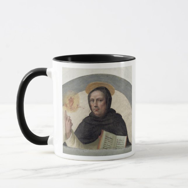 Heiliges Vincent Ferrer (Fresko) Tasse (Links)