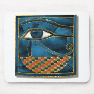 Heiliges Wedjat-Auge des Horus Mousepad