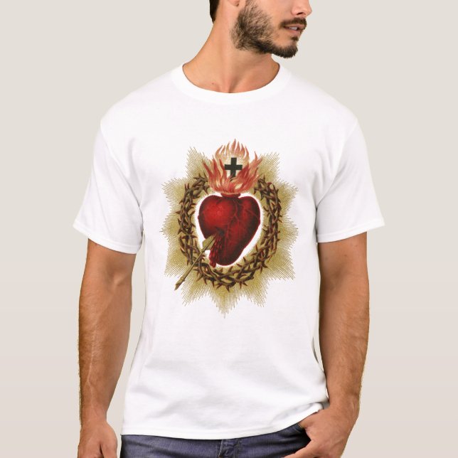 Heiligstes Herz Jesu Shirts (Vorderseite)