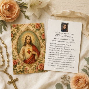 Heiligstes Herz Jesu spanisches Toten(gebet)