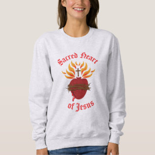 Heiligstes Herz Jesu Sweatshirt