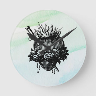 Heiligstes Herz Mariens Rund Uhr