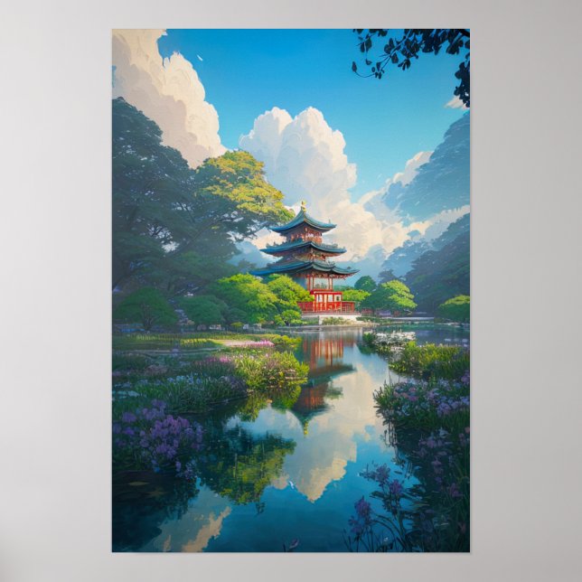 Heiligtum an der Riverside Poster (Vorne)