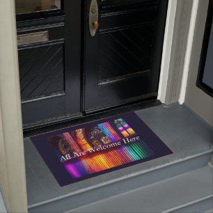 Heiligtum Rainbow Church Art Door Mat Fußmatte