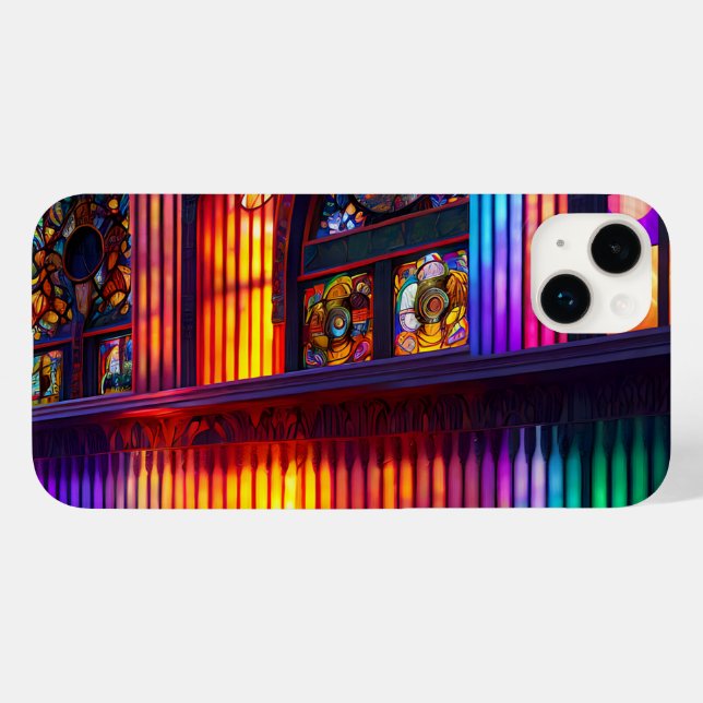 Heiligtum | Rainbow Church Art iPhone / iPad case (Rückseite (Horizontal))