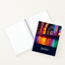 Heiligtum | Rainbow Church Art Sketch Notizbuch