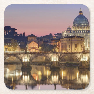 Heiligtümer Sedes pro orarium Romae Rechteckiger Pappuntersetzer