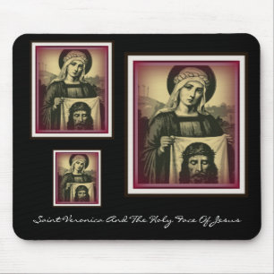 Heiligveronica und das heilige Gesicht von Jesus Mousepad