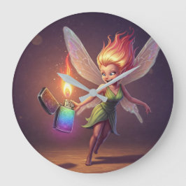 HeilkräuterBrautparty Große Wanduhr