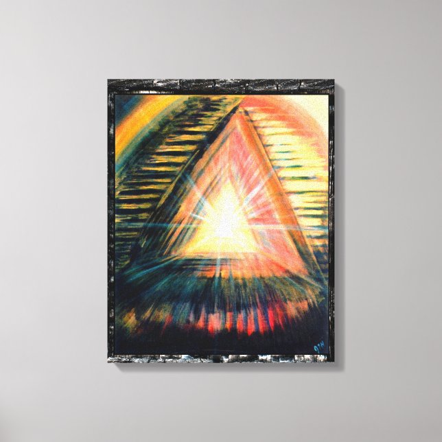 Heillicht Leinwanddruck (Vorderseite)