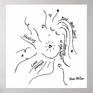 'Heilmittel'-Poster Poster