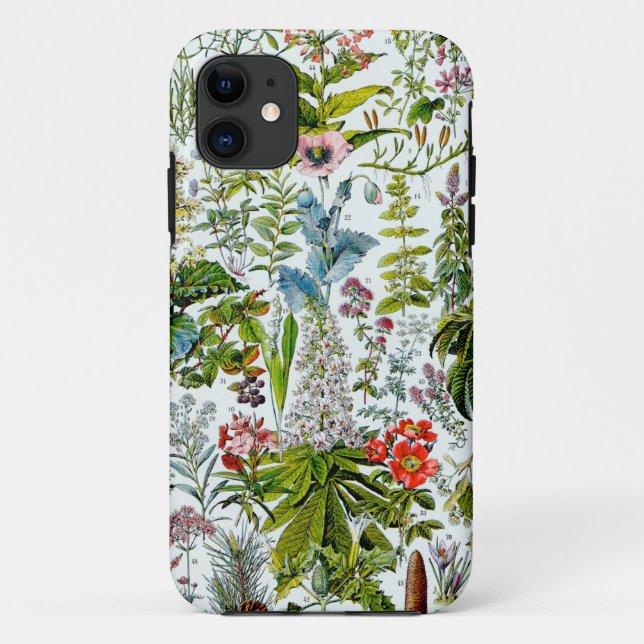 Heilpflanzen 2 Case-Mate iPhone hülle (Rückseite)