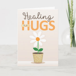 Heilschlucker werden mit Verband und Blume gut. Karte