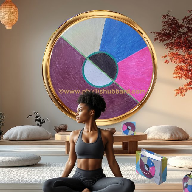Heiltorus Decke (“Healing Torus” is now available. Browse/Shop/Purchase At: https://bit.ly/SmartArt4Wellness)