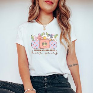 Heilung braucht Zeit Weiter gehts Retro Mental Hea T-Shirt