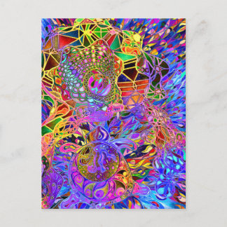 Heilung der Art Dreamtime Turtle Postkarte