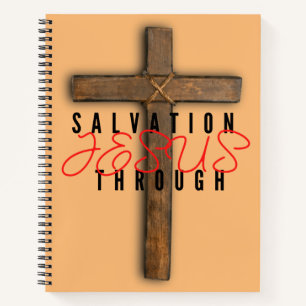 Heilung durch Jesus Orange Notizbuch