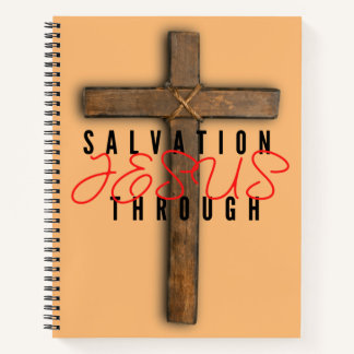 Heilung durch Jesus Orange Notizbuch
