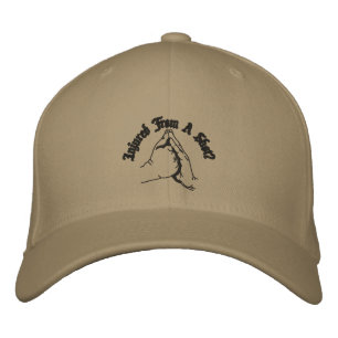 Heilung durch Liebe bestickter Hut NB