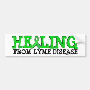Heilung durch Lyme-Autoaufkleber Autoaufkleber