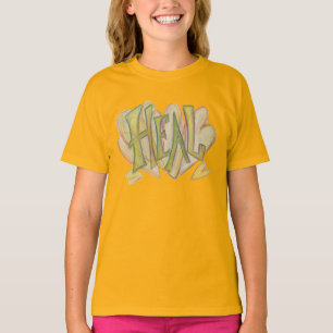 Heilung Herz Word Kunst Inspiration T - Shirt
