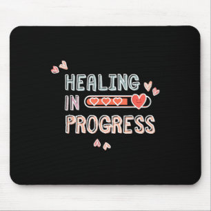 Heilung im Fortschritt Bewusstsein für psychische  Mousepad