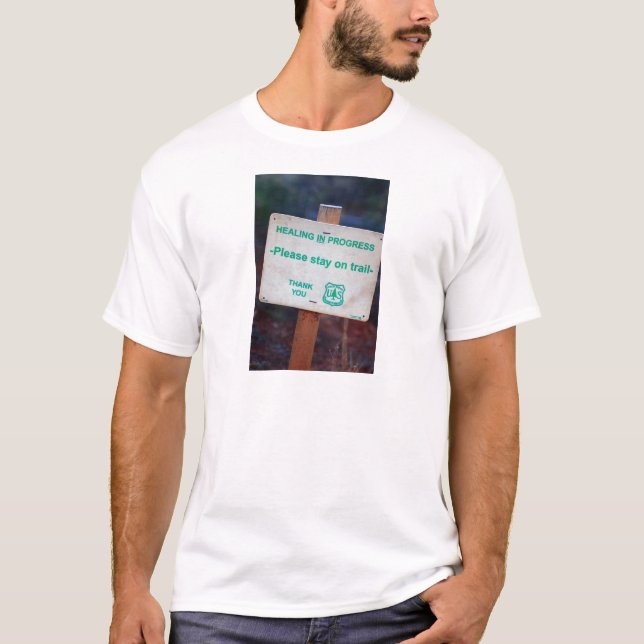 Heilung im Gange T-Shirt (Vorderseite)