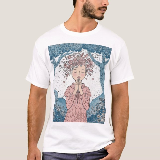 Heilung in der Stille T-Shirt (Vorderseite)