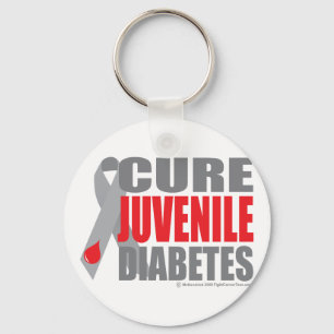 Heilung juveniler Diabetes Schlüsselanhänger
