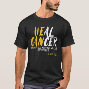Heilung Krebs Kindheit Krebs Aufklärung Monat Ergä T-Shirt