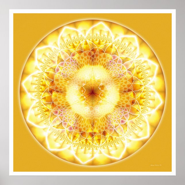 Heilung Mandala 1 Poster (Vorne)